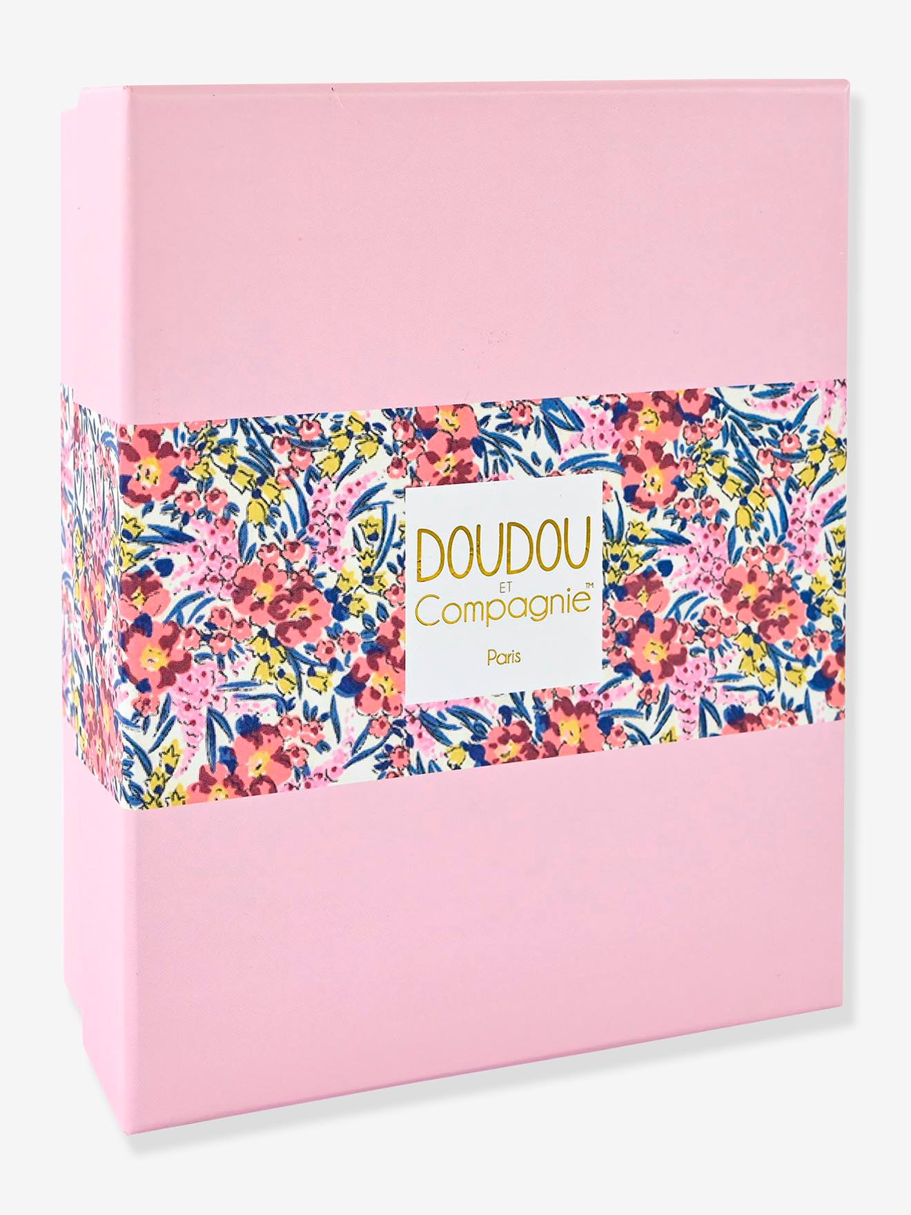Attache-sucette faon rose