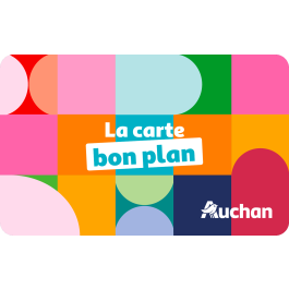 E-carte cadeau Auchan