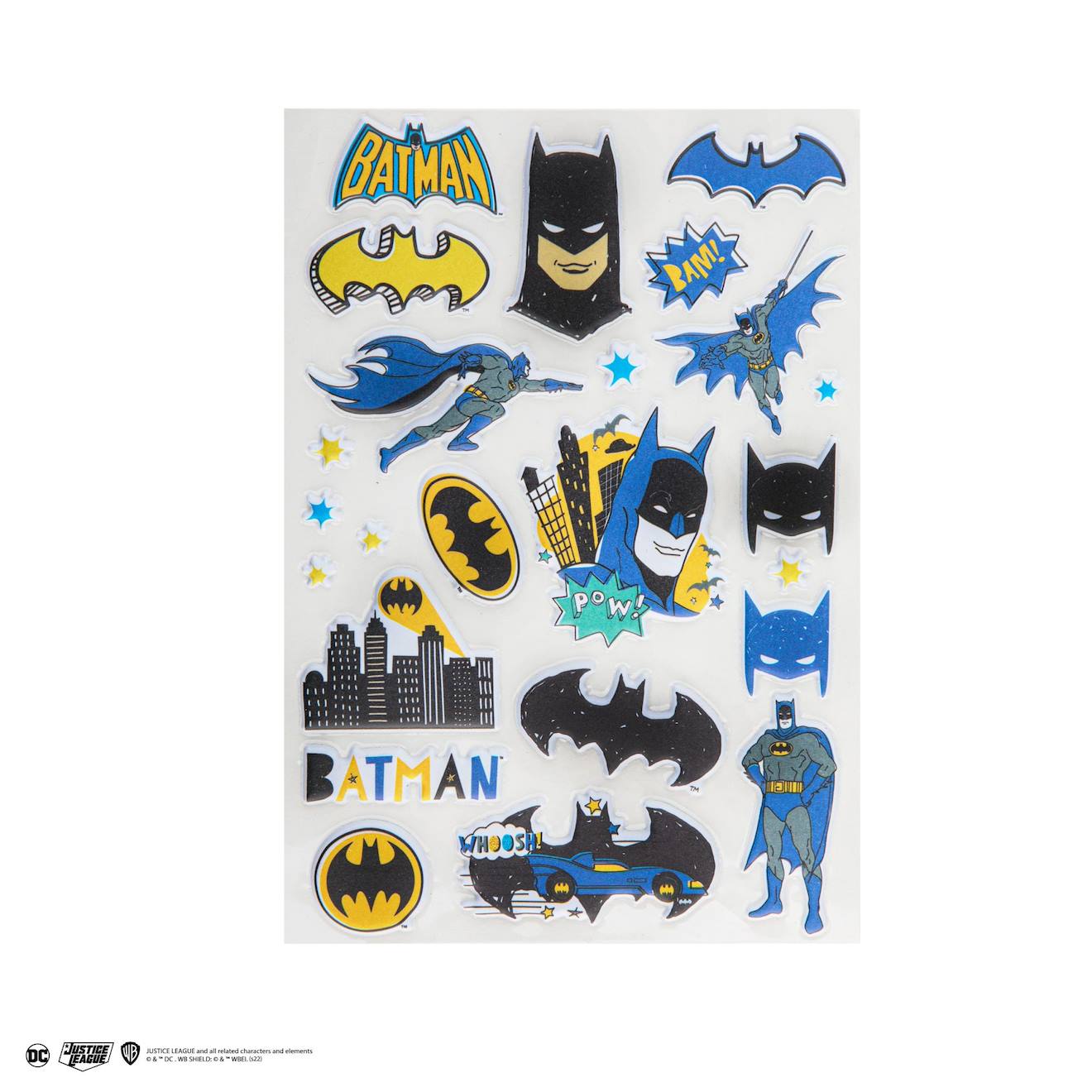 Autocollants 3D Batman - Dc Comics Multicolore