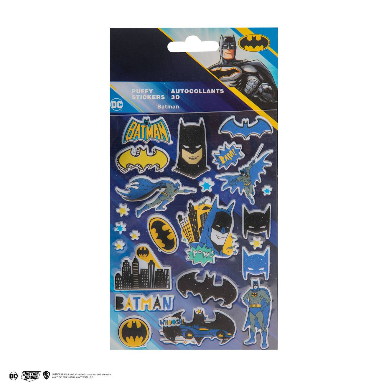 Autocollants 3D Batman - Dc Comics Multicolore