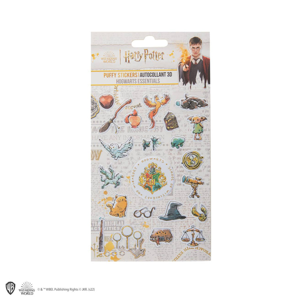 Autocollants 3D Indispensables de Poudlard - Harry Potter Multicolore