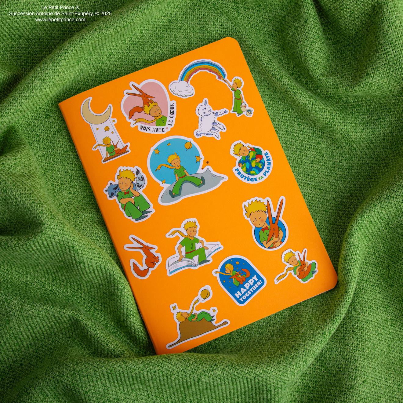 Autocollants Le Petit Prince Cosmique - Le Petit Prince Multicolore