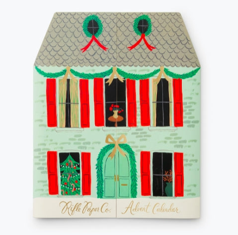 Calendrier de l'Avent Rifle Paper Co. Maison