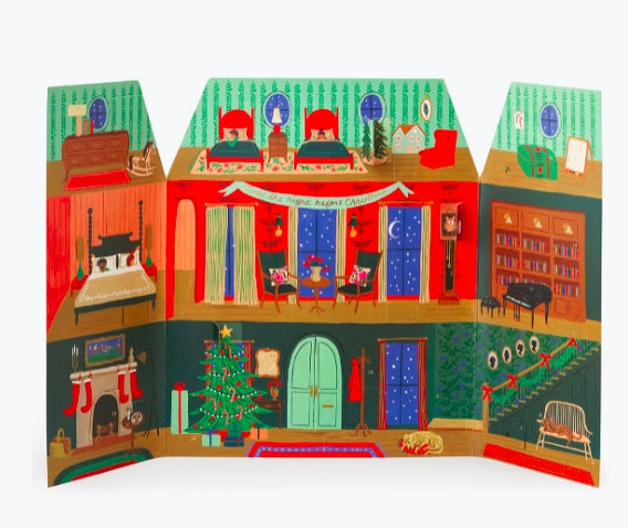Calendrier de l'Avent Rifle Paper Co. Maison