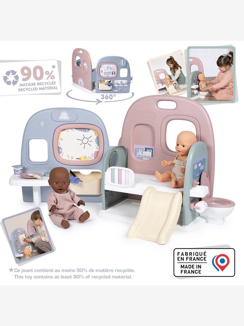 Baby care crèche bleu