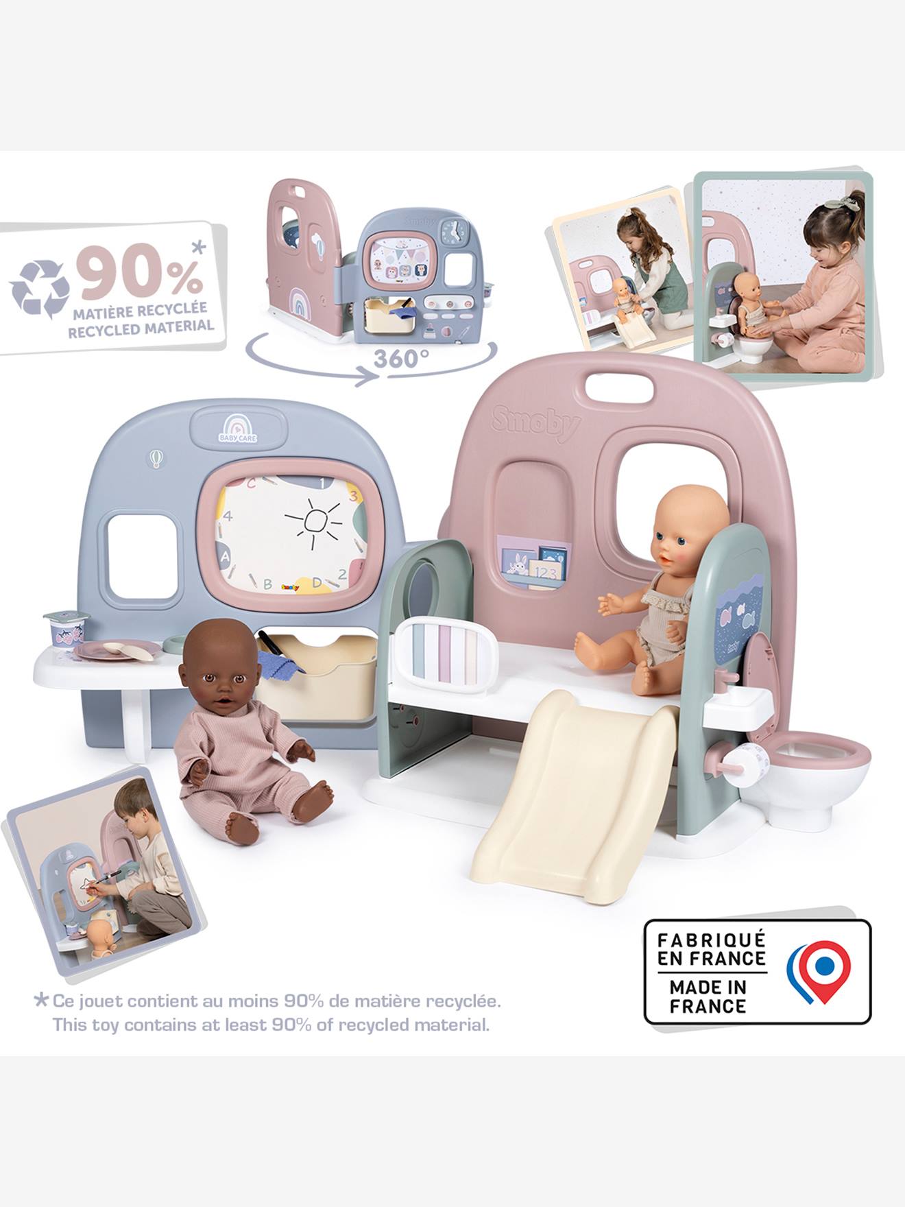 Baby care crèche bleu