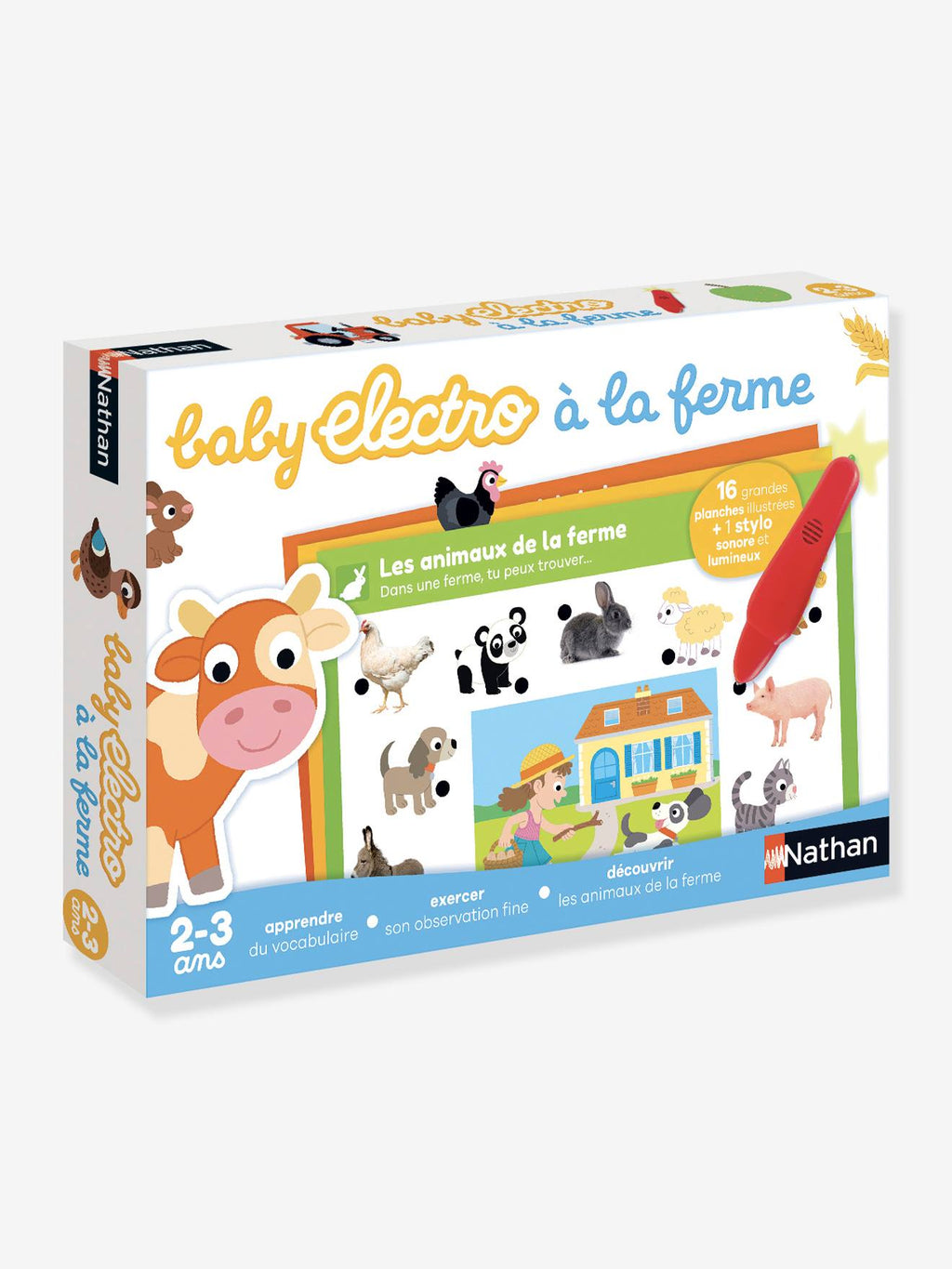 Baby électro à la ferme - multicolor