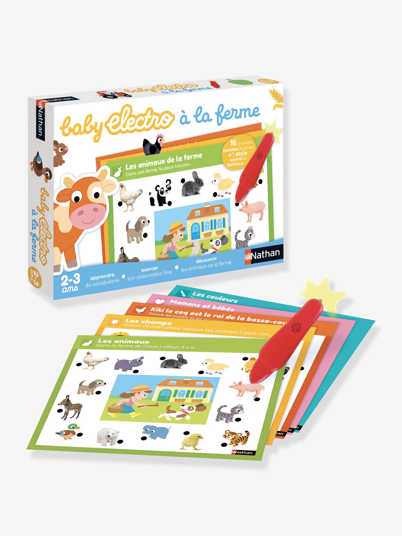 Baby électro à la ferme - multicolor