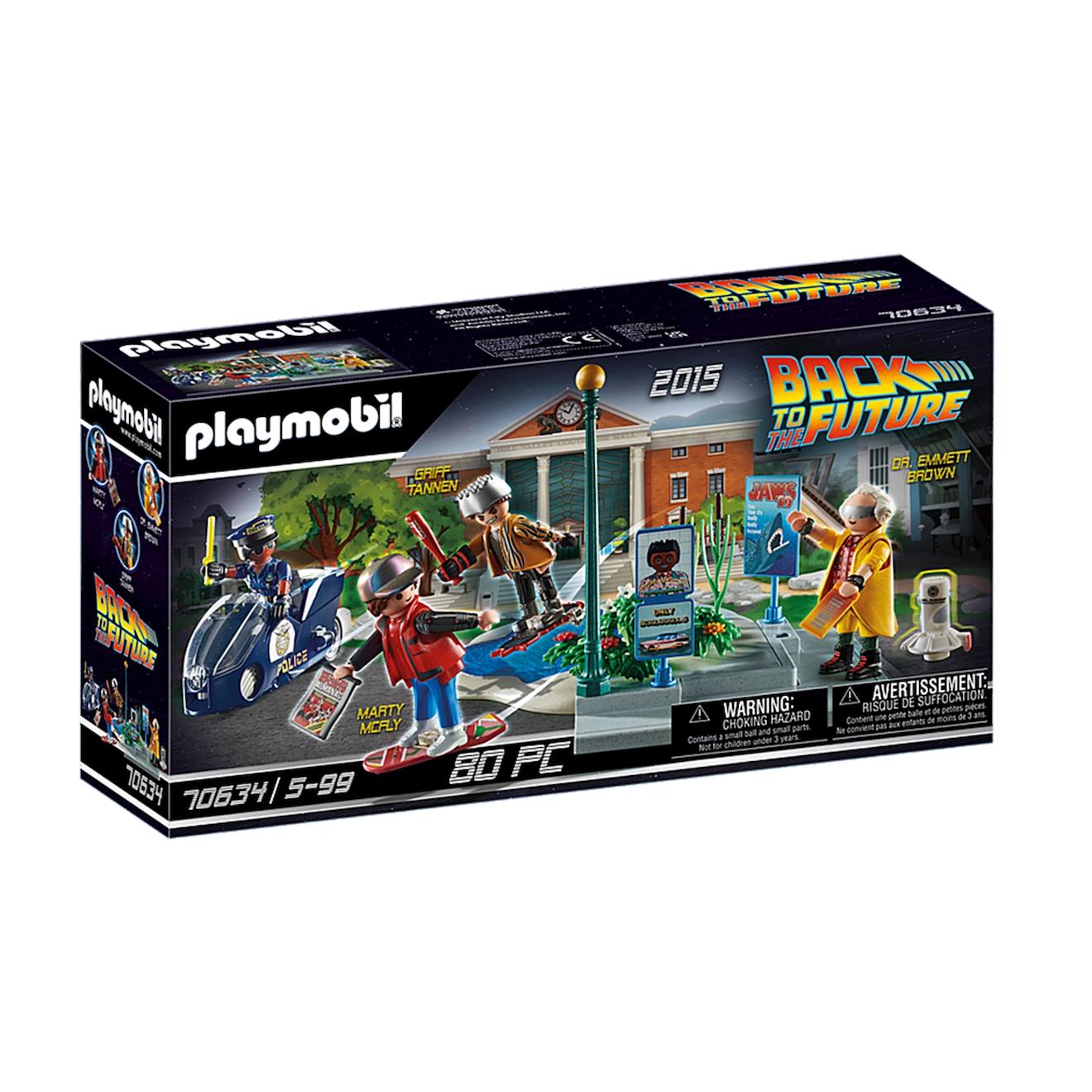 Back to the future partie ii course d'hoverboard 70634 multicolore