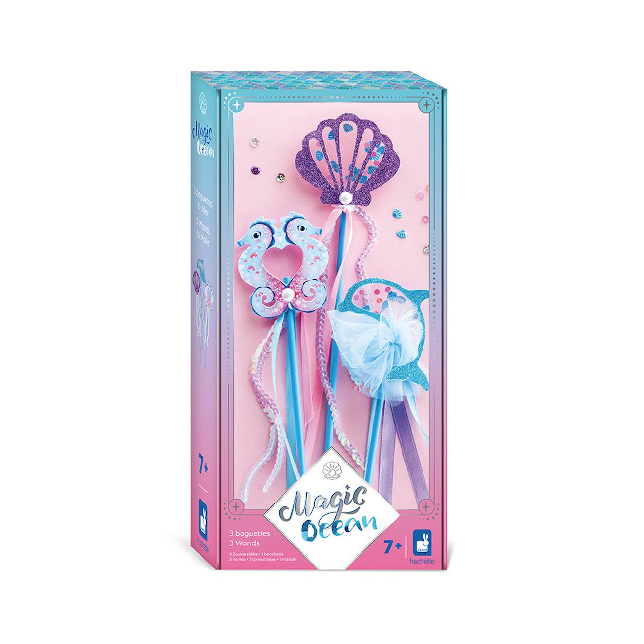 Baguettes a créer sirène - magic océan multicolore