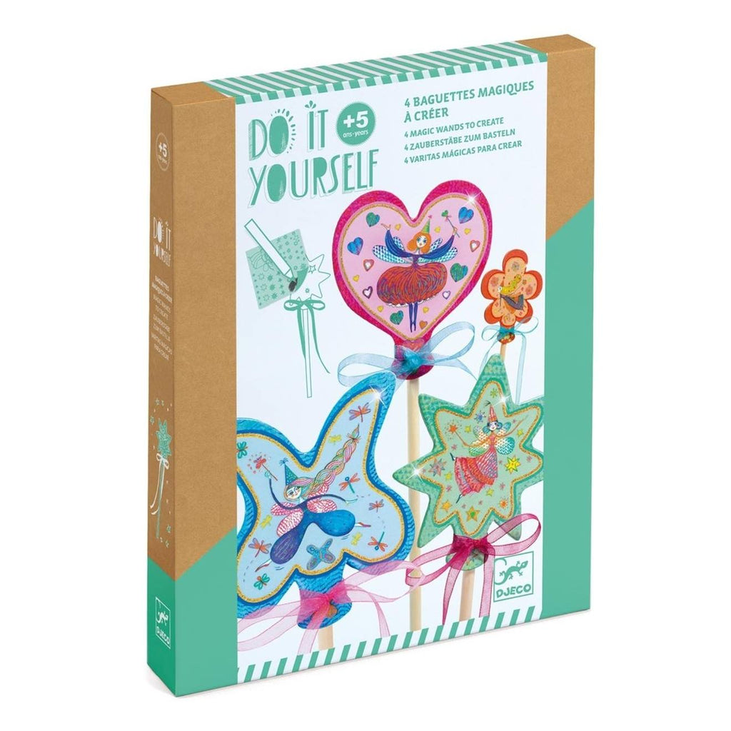 Baguettes magiques petites fées - do it yourself multicolore