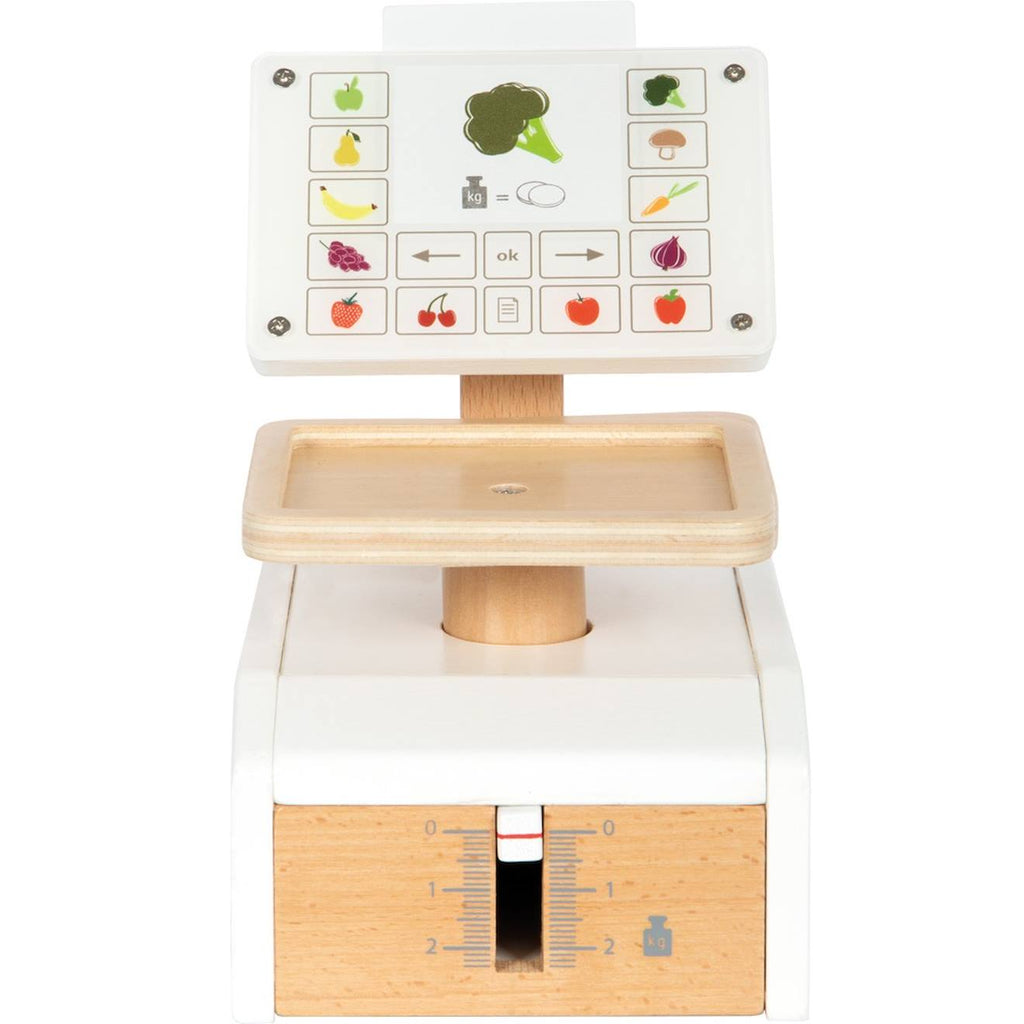 Balance en bois fresh blanc