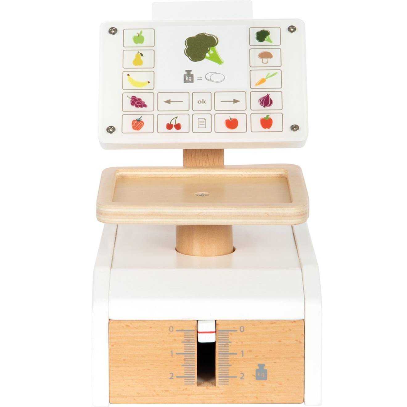 Balance en bois fresh blanc
