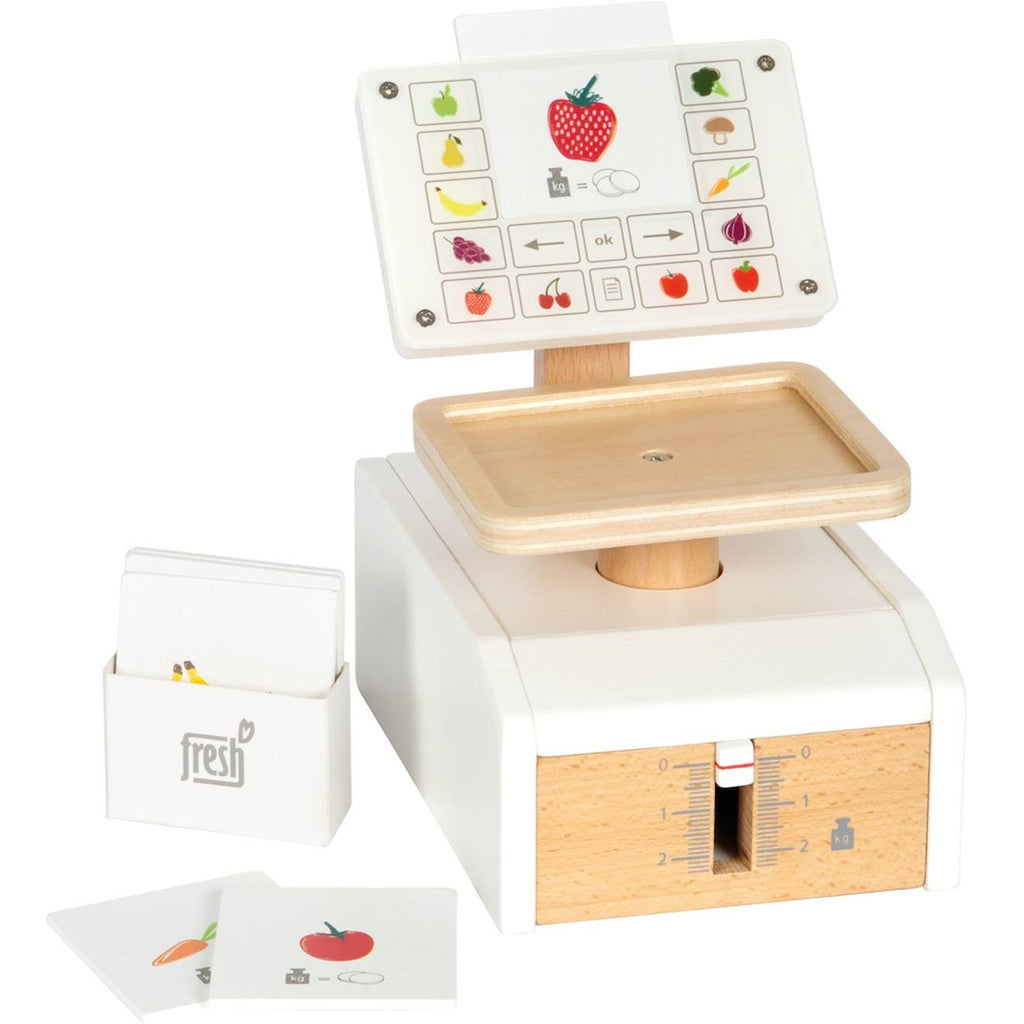 Balance en bois fresh blanc