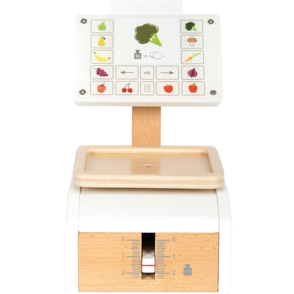 Balance en bois fresh blanc