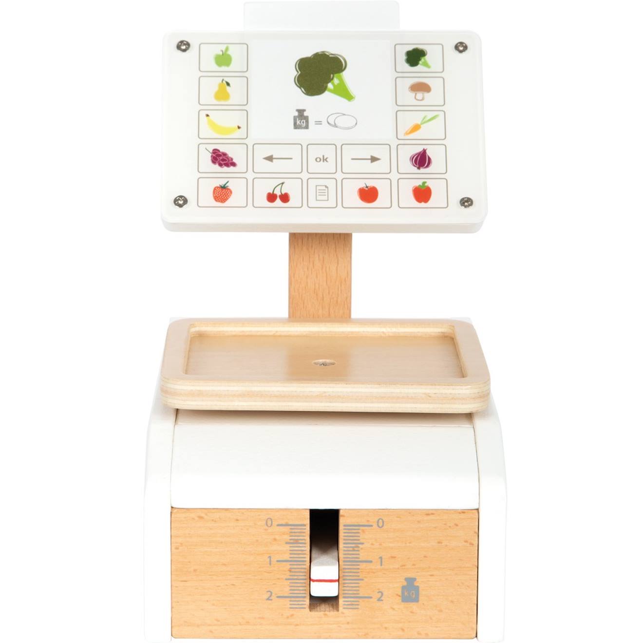 Balance en bois fresh blanc
