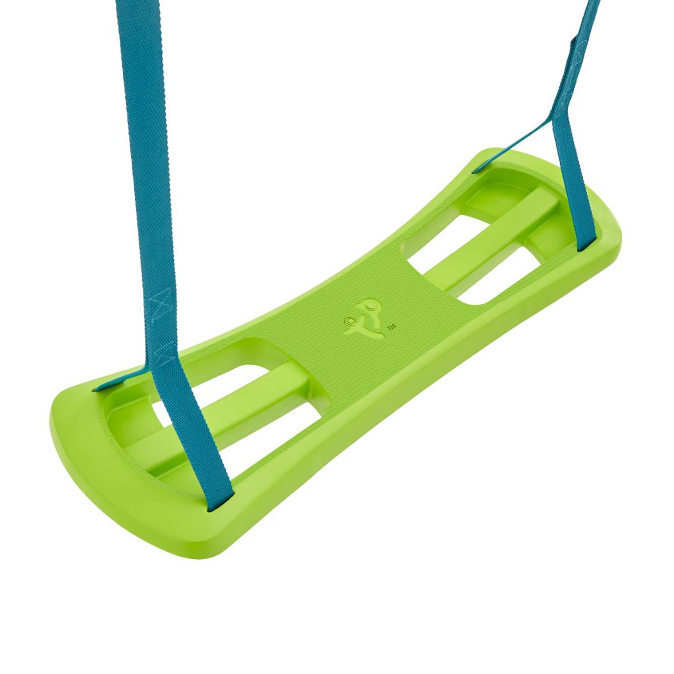 Balançoire 3 en 1 pour portique plastique h190-250cm bleu - vert