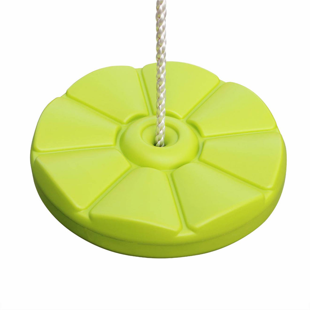 Balançoire disque en plastique soufflé pour portique de 2 à 2,2m, agrès, accessoire vert