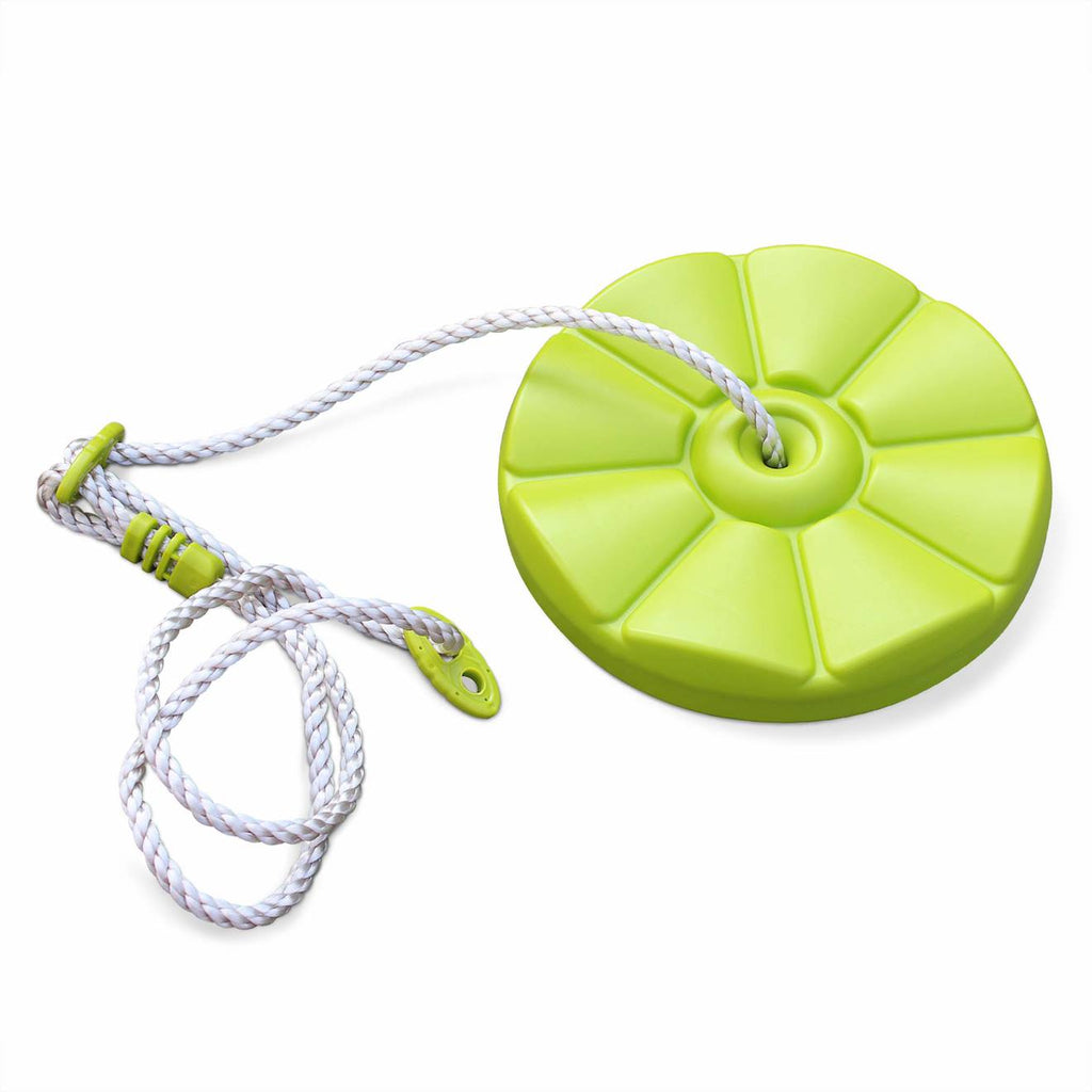 Balançoire disque en plastique soufflé pour portique de 2 à 2,2m, agrès, accessoire vert