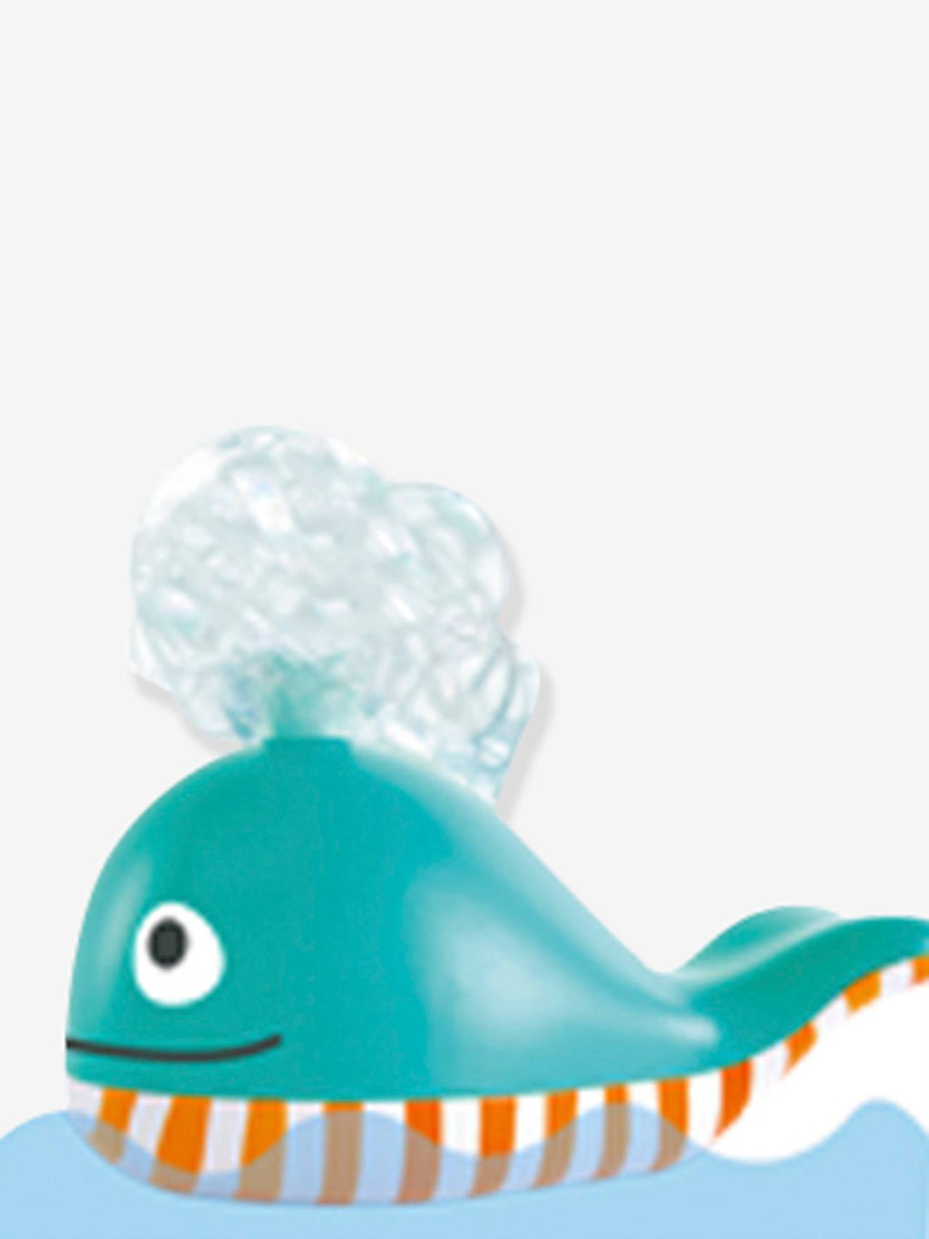 Baleine à bulles - bleu