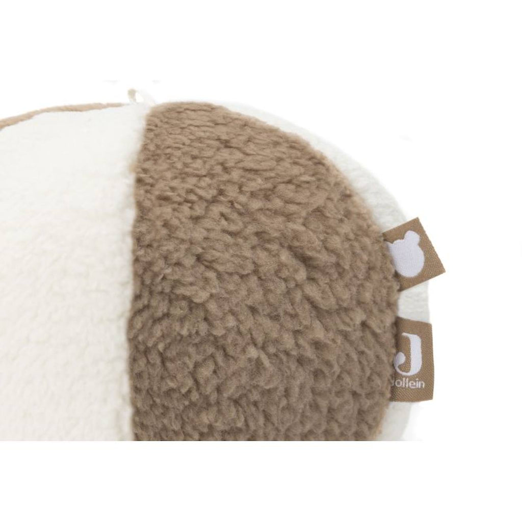 Balle d'éveil en tissu multicolore