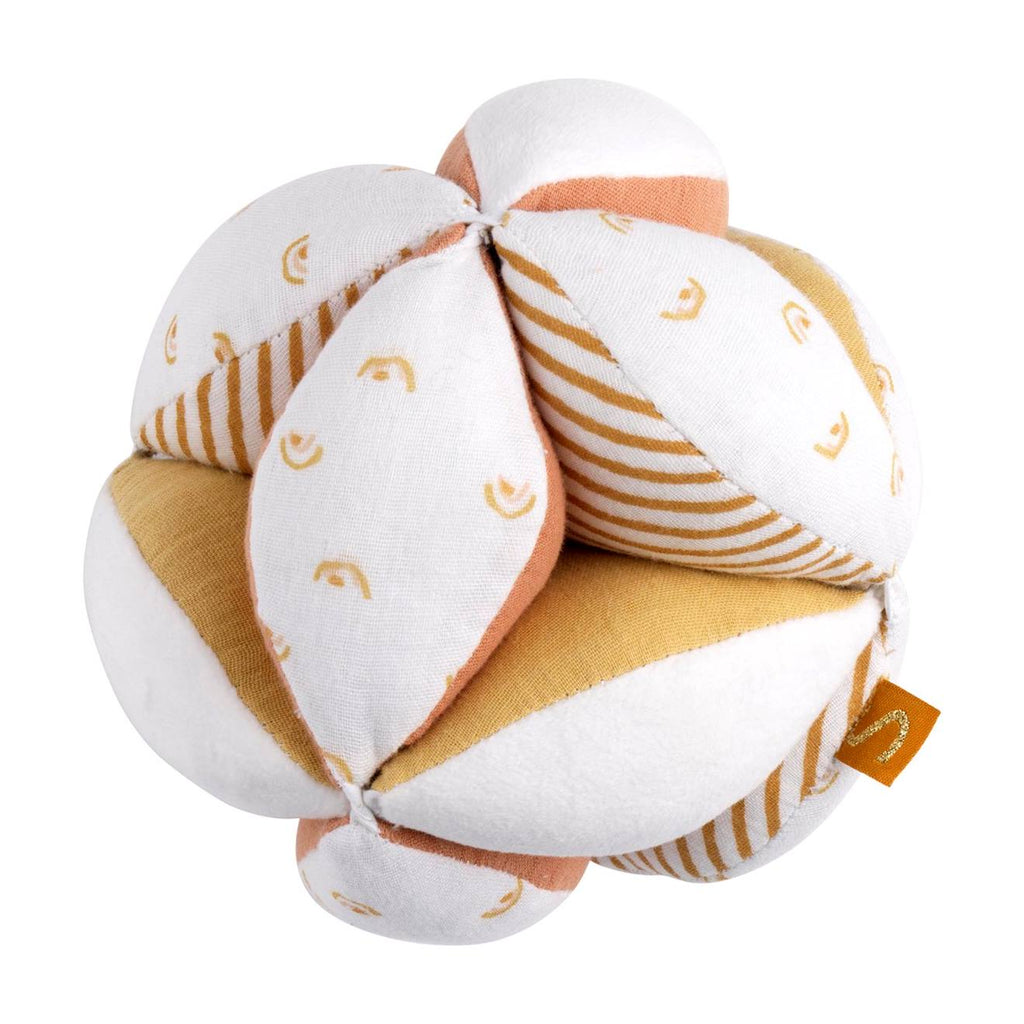 Balle sensorielle en coton - sunlight blanc
