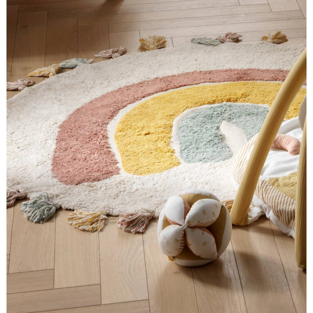 Balle sensorielle en coton - sunlight blanc