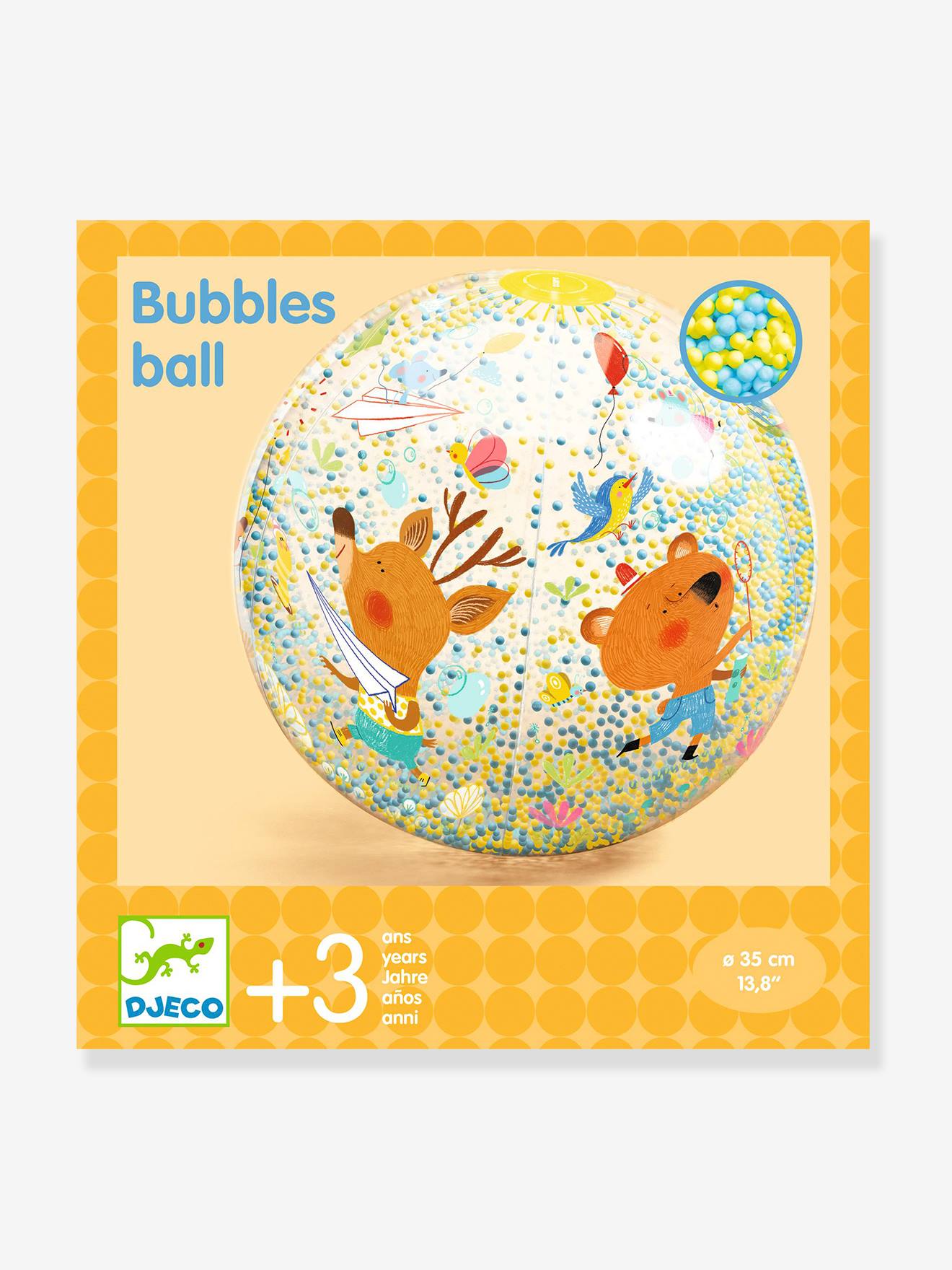 Ballon billes colorées - bubbles