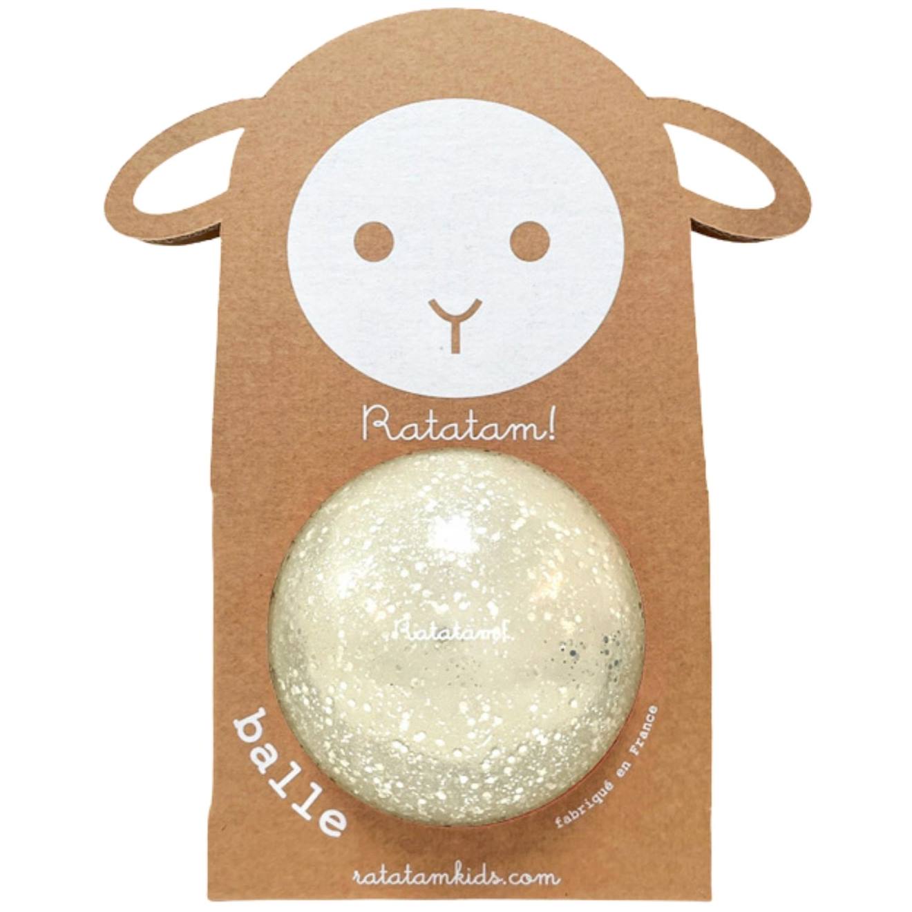 Ballon bulles (10 cm) argent