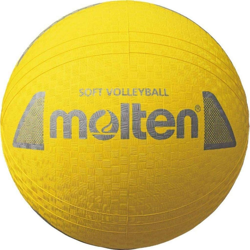 Ballon de volley en caoutchouc jaune