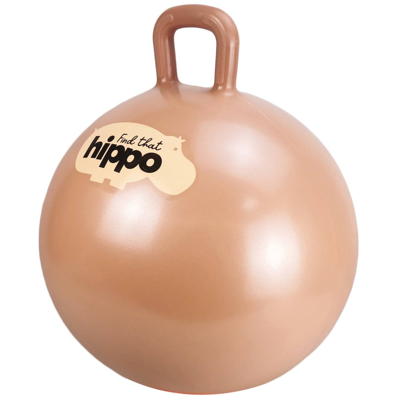 Ballon sauteur - rose - 45cm orange