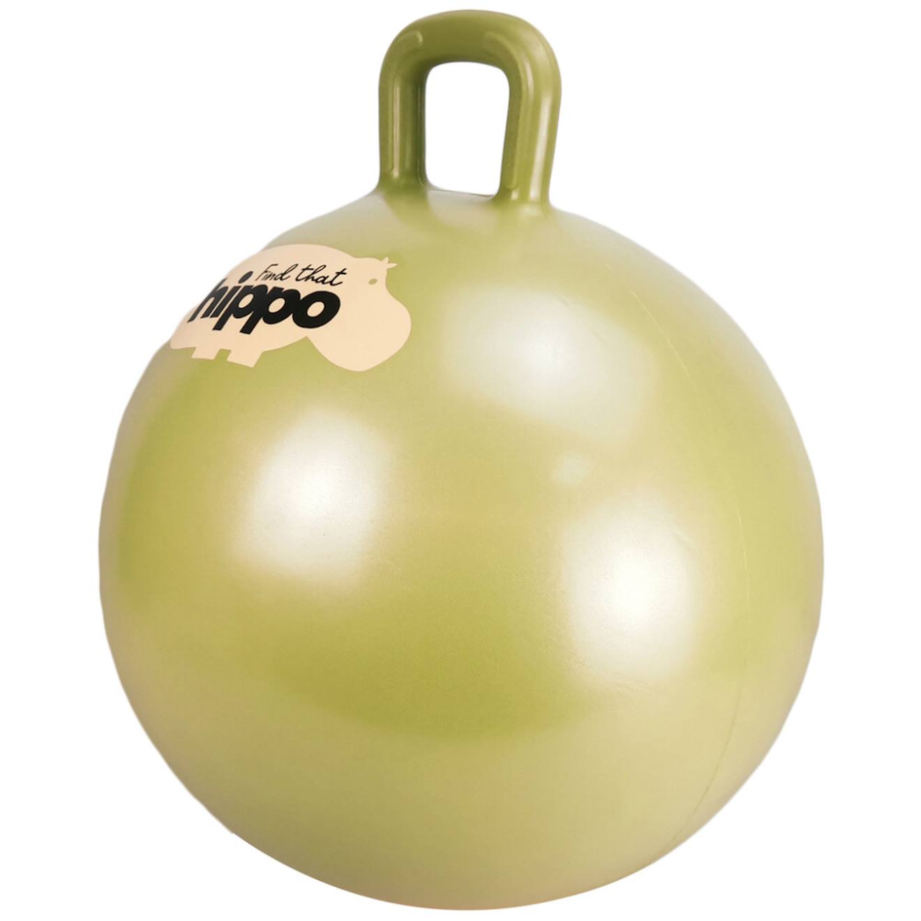 Ballon sauteur - rose - 45cm gold