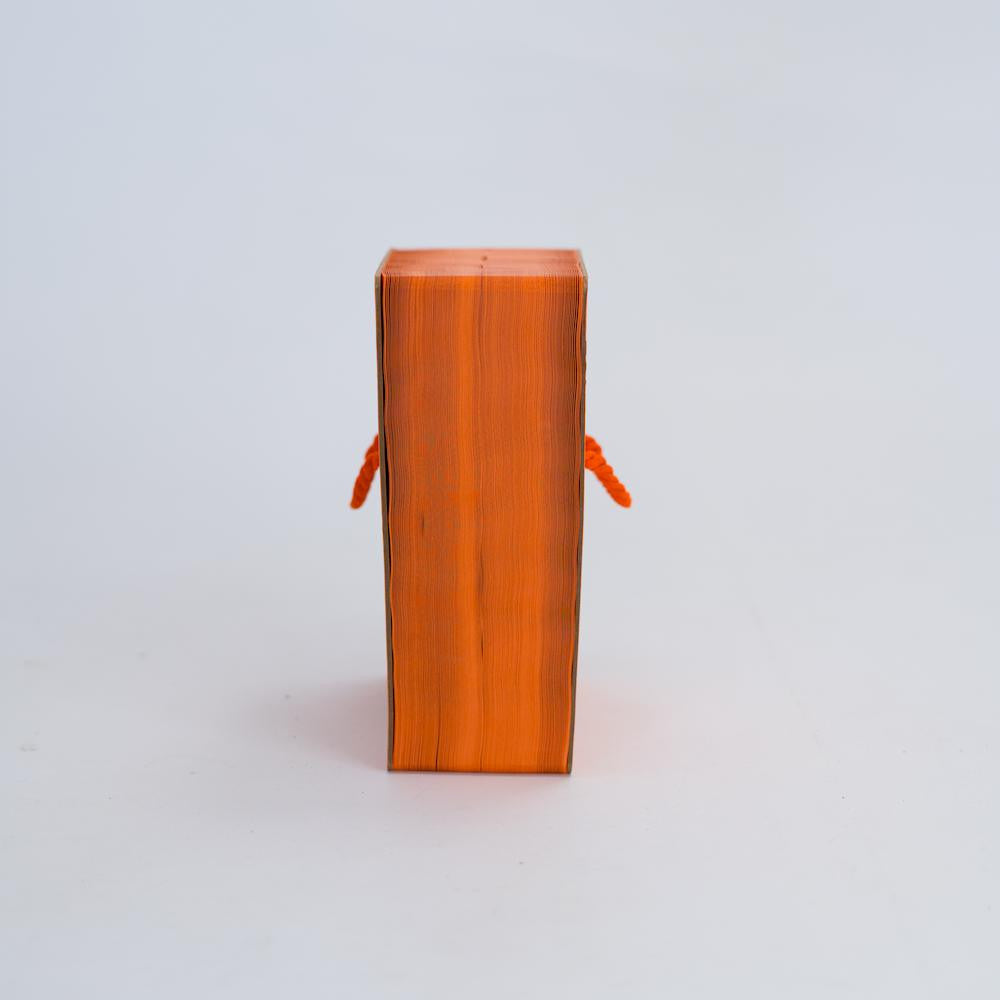 Banc en Kraft Pliable 150 cm Orange - Poufs et Tabourets Originaux