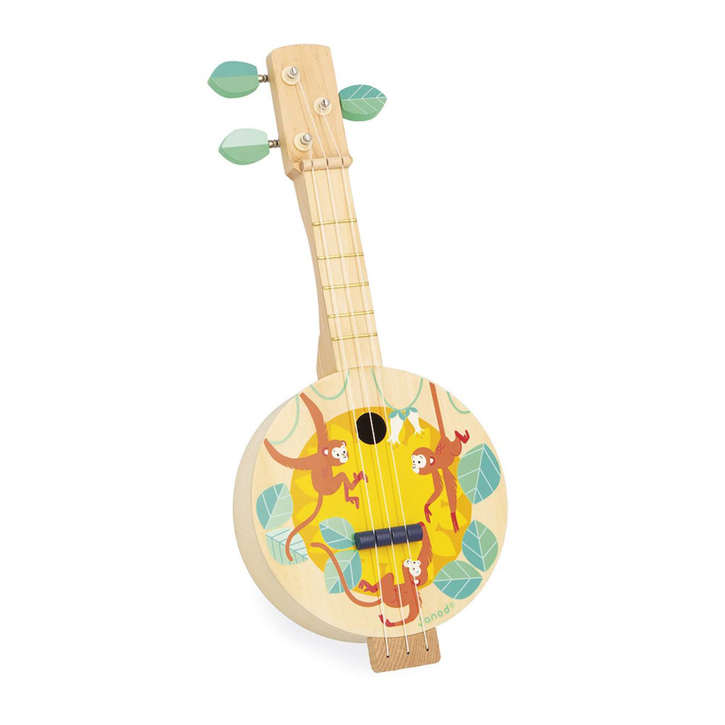 Banjo en bois FSC jungle, gioia vert