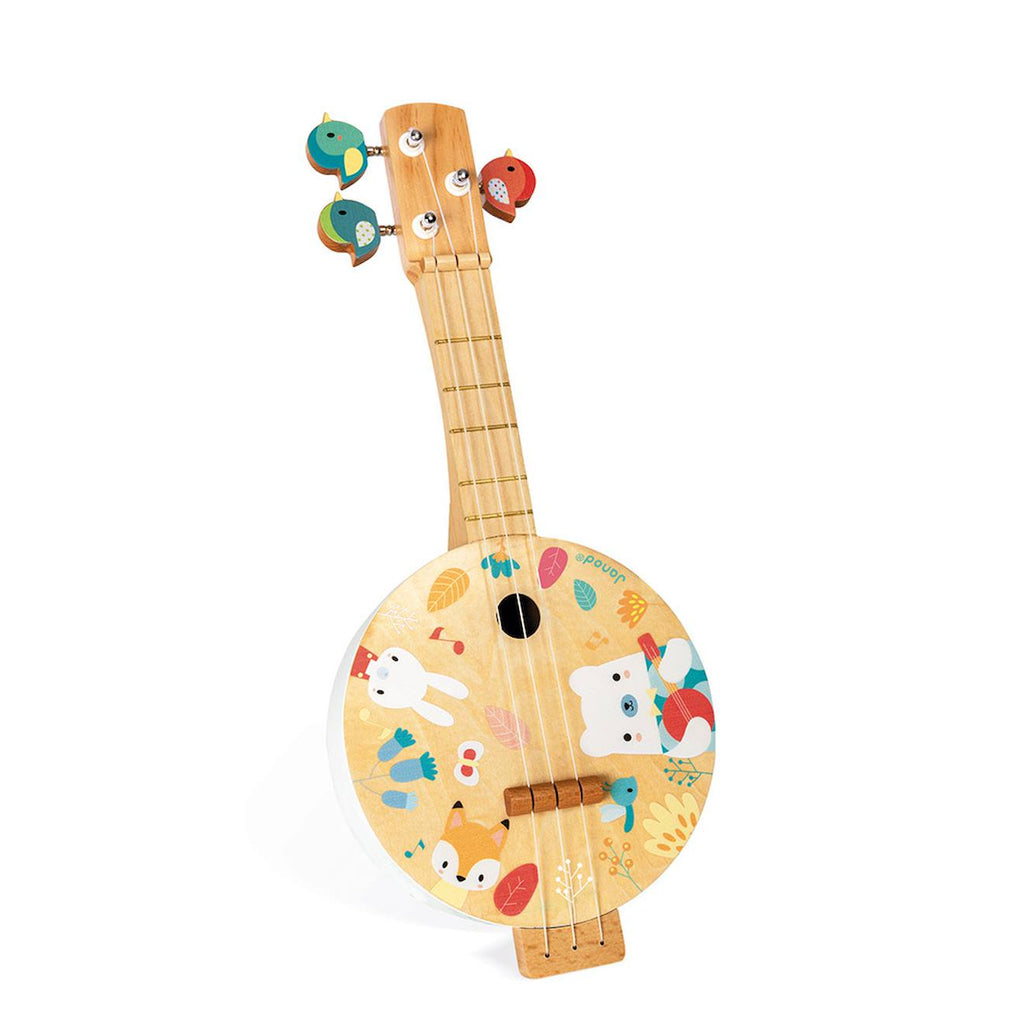 Banjo pure blanc / multicolore