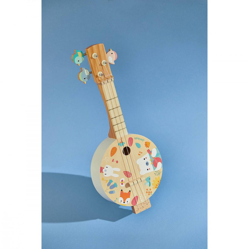 Banjo pure blanc / multicolore