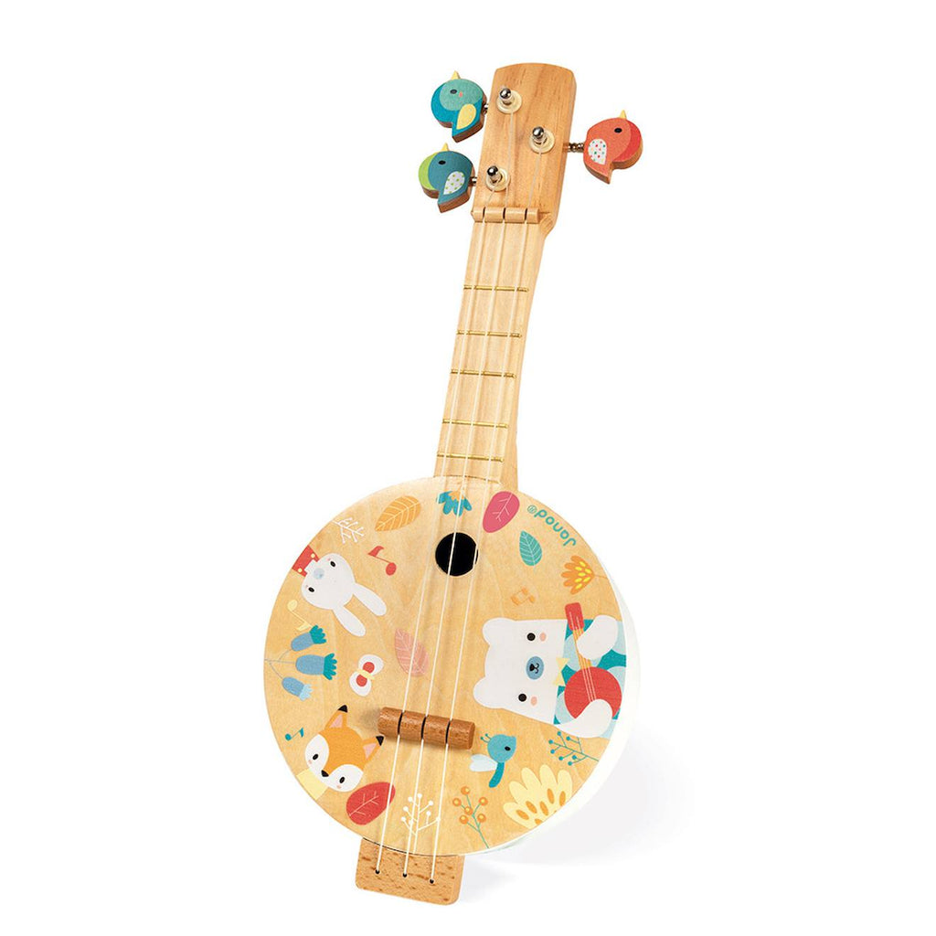 Banjo pure blanc / multicolore