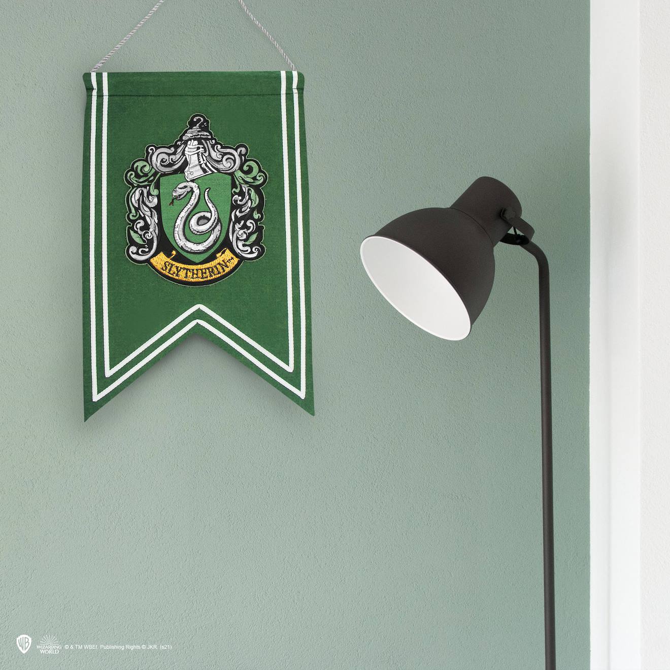 Bannière Serpentard - Harry Potter Vert