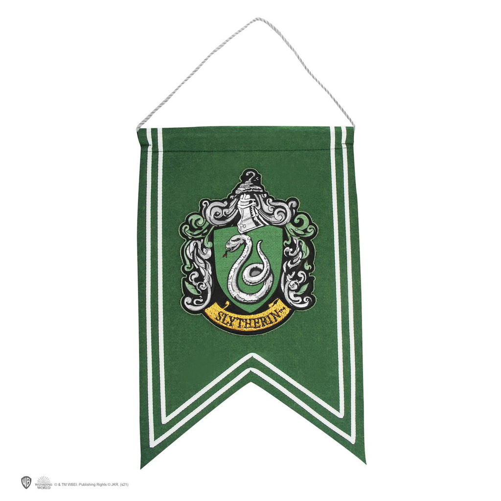 Bannière Serpentard - Harry Potter Vert