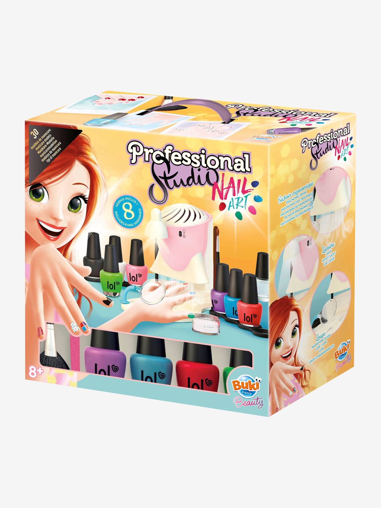 Bar à ongles « professional studio » multicolore