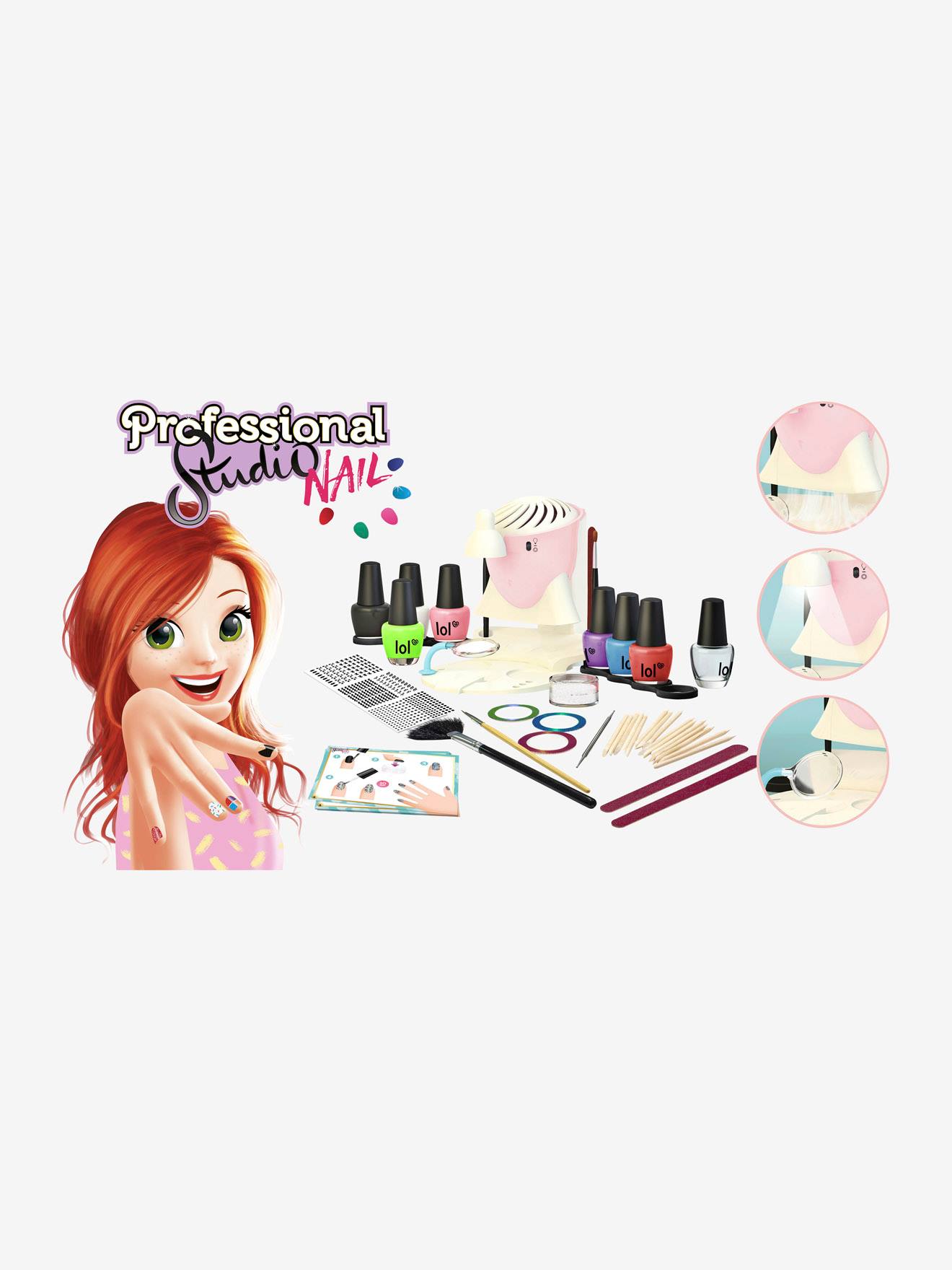 Bar à ongles « professional studio » multicolore