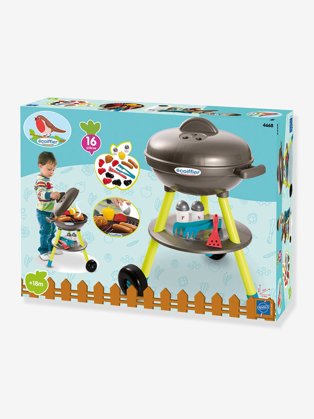 Barbecue charbon - multicolore
