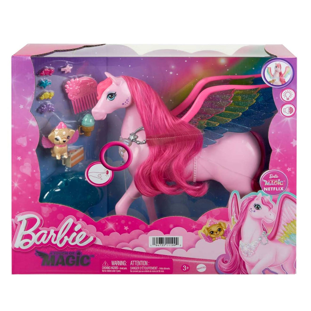 Barbie a touch of magic pégase magique caché multicolore