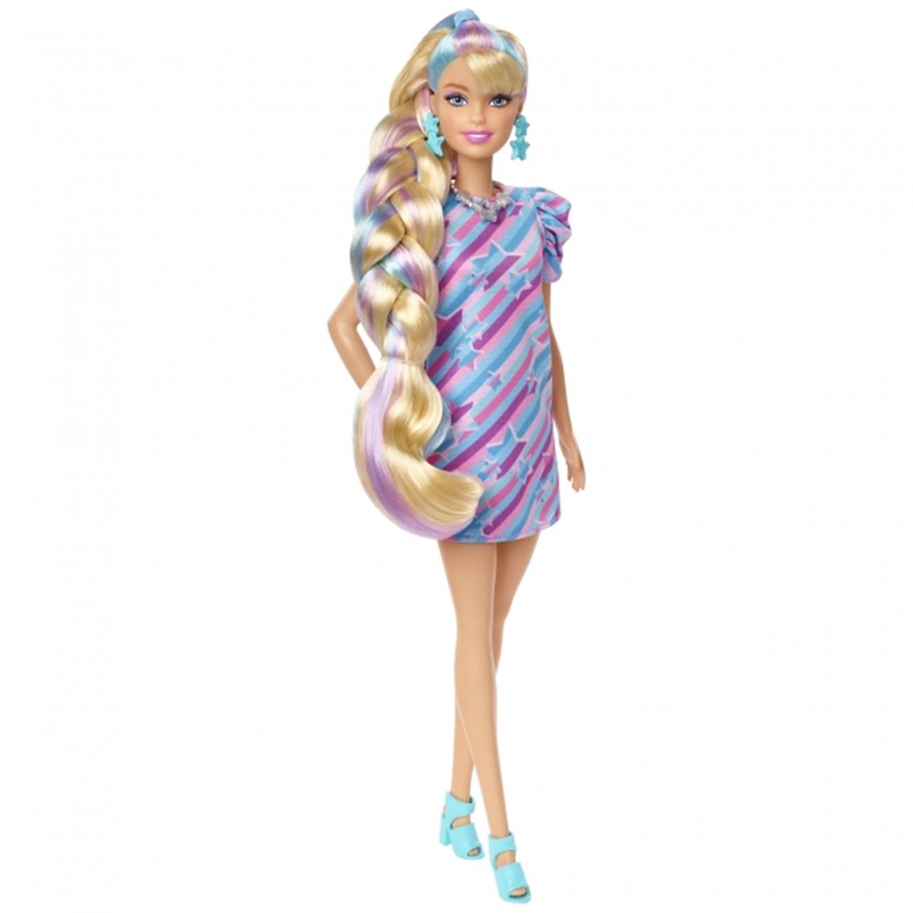 Barbie poupée ultra chevelure avec 15 accessoires multicolore