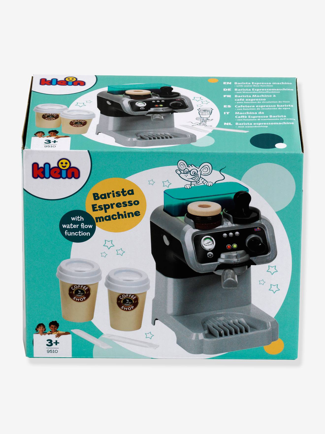 Barista machine à café expresso multicolore