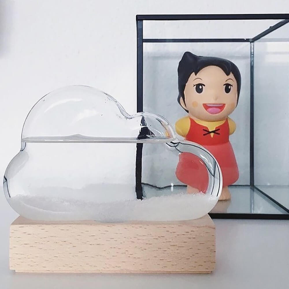 Baromètre Storm Glass Nuage - Baromètre Original CadoMaestro