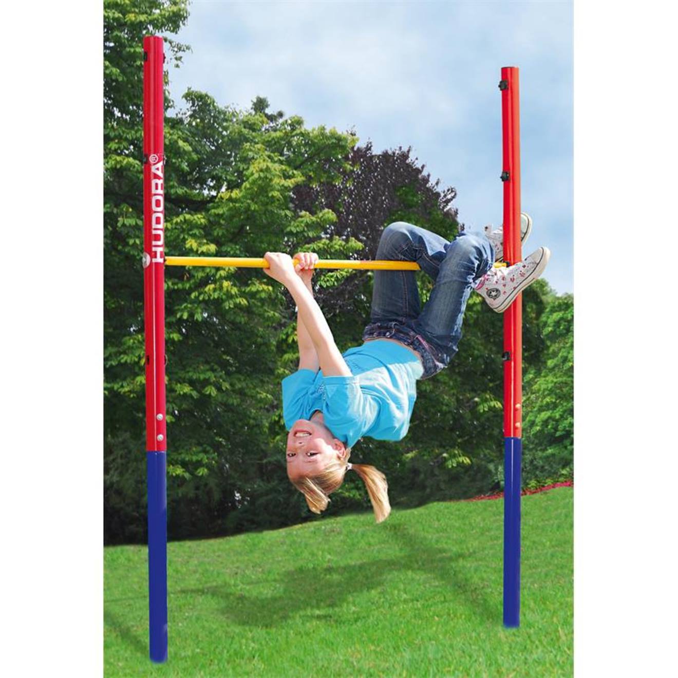 Barre de gymnastique fabian multicolore