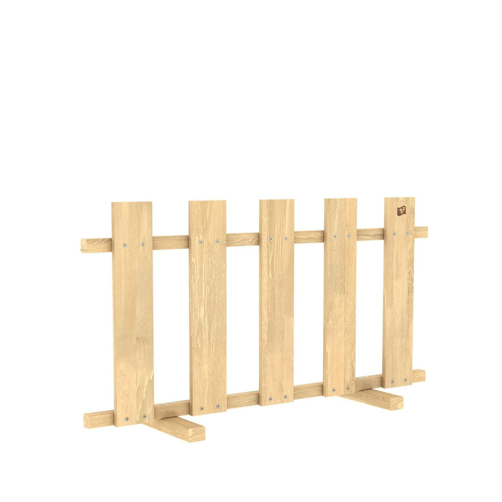 Barrière pour maisonnette bois FSC marron