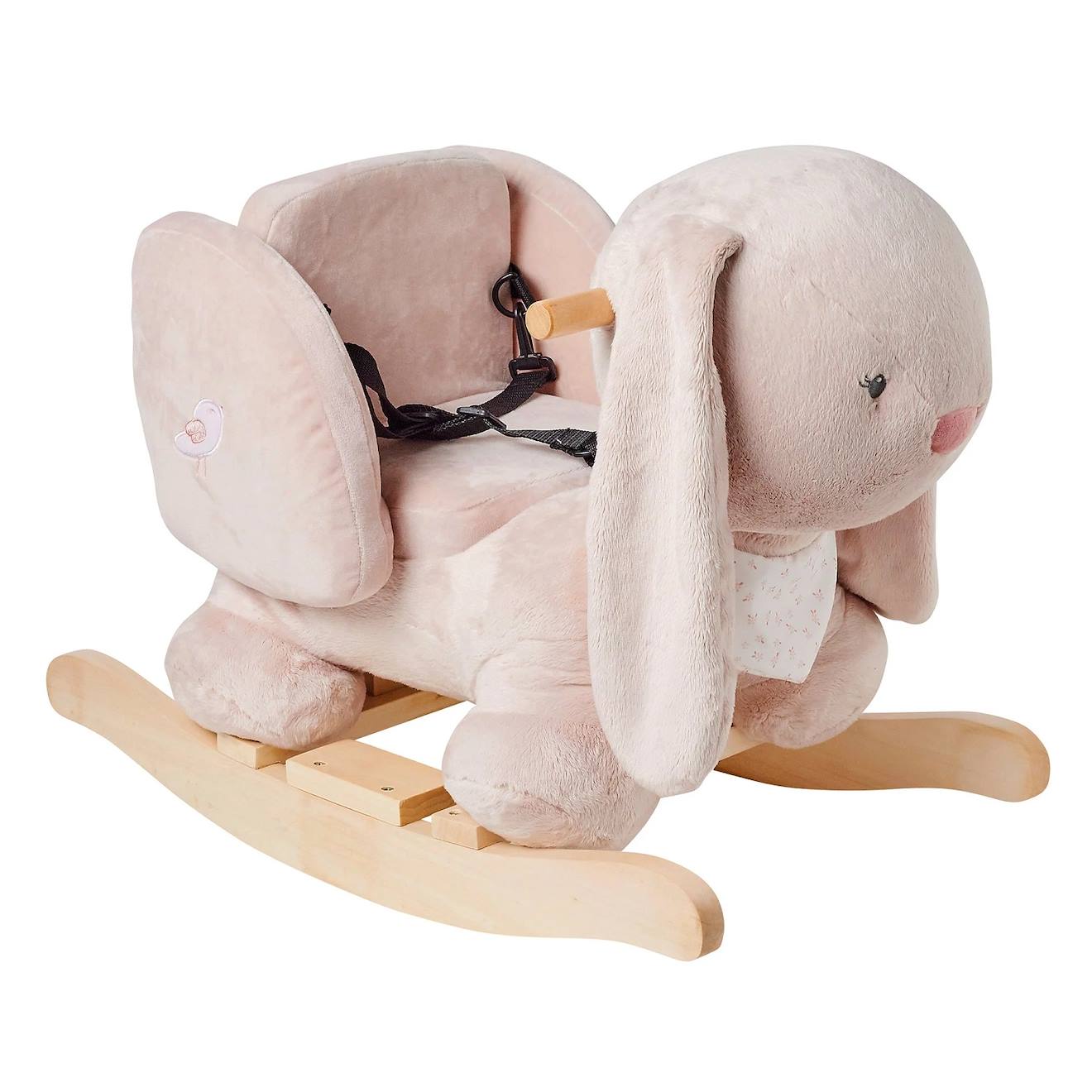 Bascule pomme le lapin rose