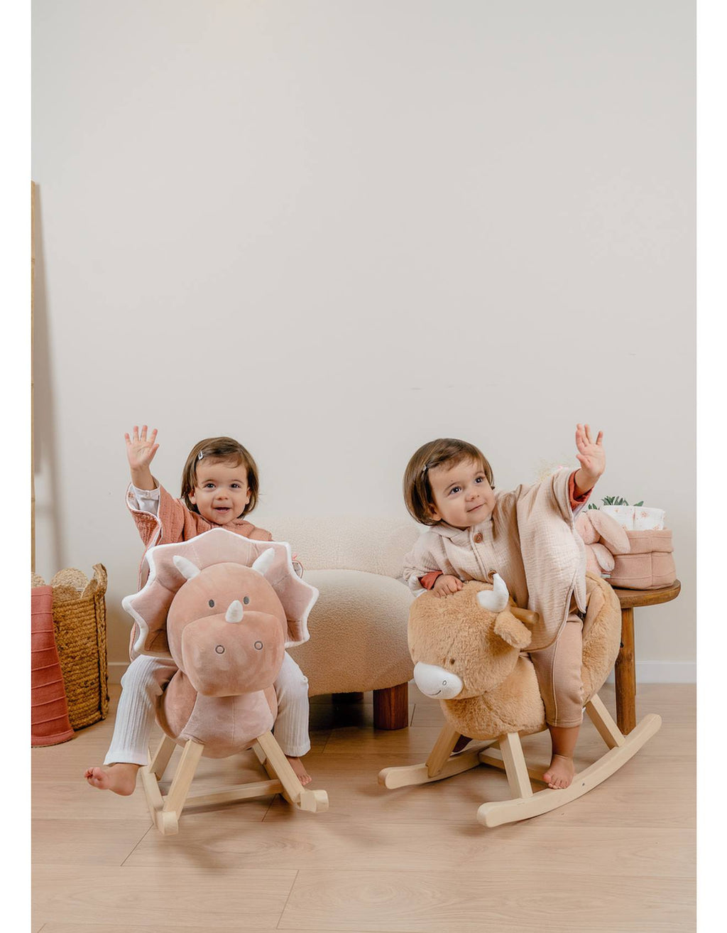 Bascule pour bébé - popsie rose